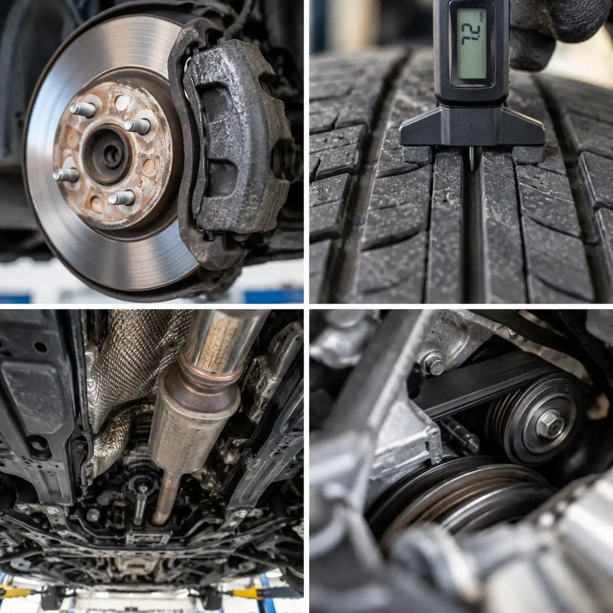 Digital vehicle inspection report with photos and findings from Tech Savvy Automotive
